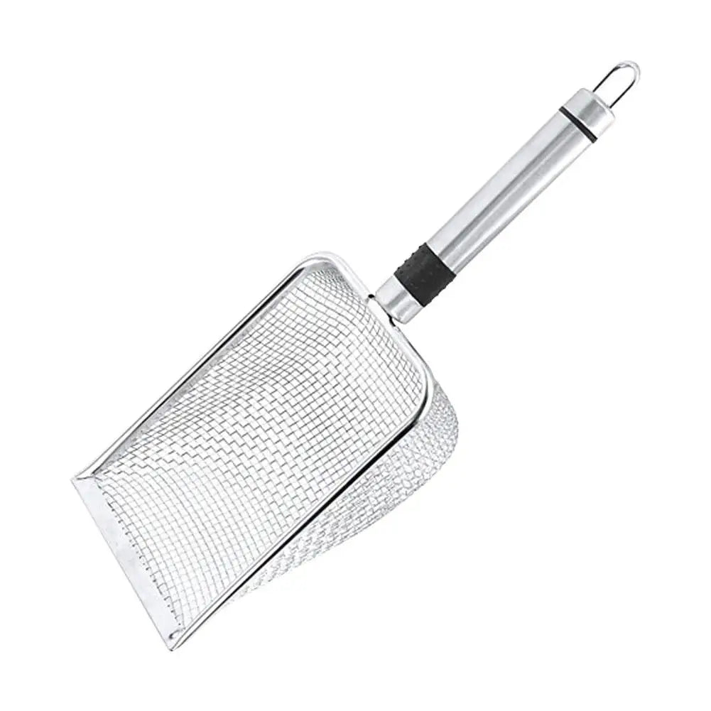 Steel Cat Sand Shovel Fine Pores Pet Poop Shovel for Rabbits Dogs Toilet Cleaning Tools Pets Supplies Q8O7