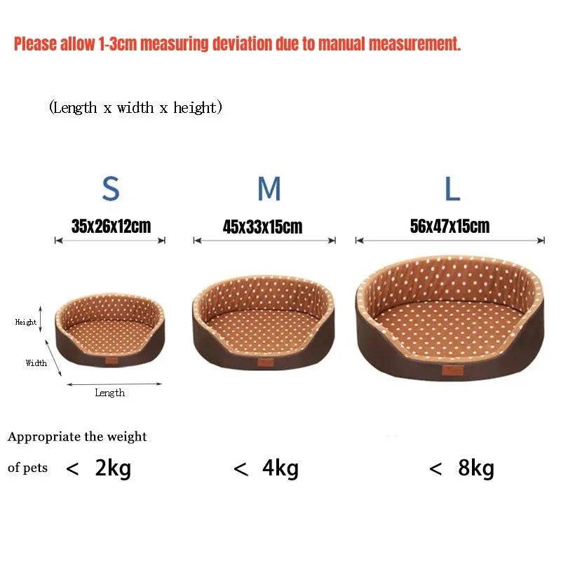 Dog Bed Mat Suit Soft Sofa Kennel Puppy Breathable Durable Blanket Cushion for Small Medium Dogs Pet Supplies Cama Perro