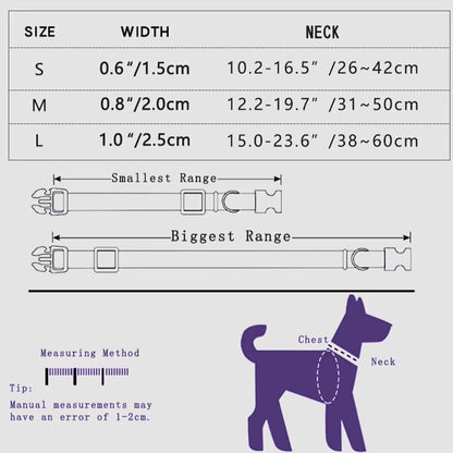 Cp602/611--Fruit Pattern Pet Dog Collar with Fruit Metal Pendant Do for Cat Puppy Dog